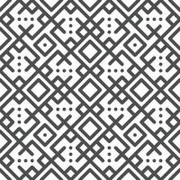 Abstract seamless geometric shape lines pattern vector