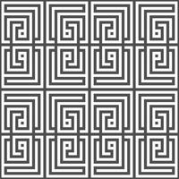 Abstract seamless geometric shape lines pattern vector