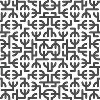 Abstract seamless geometric shape lines pattern vector