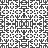 Abstract seamless geometric shape lines pattern vector