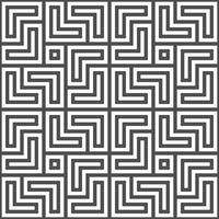 Abstract seamless geometric shape lines pattern vector