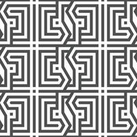 Abstract seamless geometric shape lines pattern vector