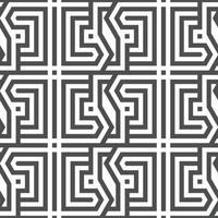 Abstract seamless geometric shape lines pattern vector