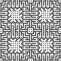 Abstract seamless geometric shape lines pattern vector