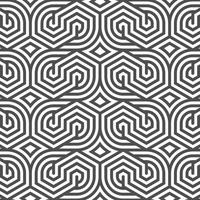 Abstract seamless geometric shape lines pattern vector