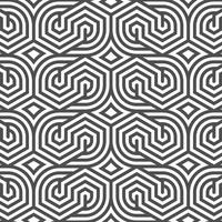 Abstract seamless geometric shape lines pattern vector