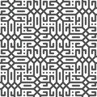 Abstract seamless geometric shape lines pattern vector