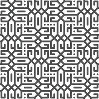 Abstract seamless geometric shape lines pattern vector