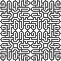 Abstract seamless geometric shape lines pattern vector