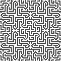 Abstract seamless geometric shape lines pattern vector