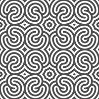 Abstract seamless geometric shape lines pattern vector