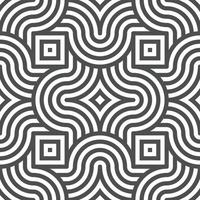 Abstract seamless geometric shape lines pattern vector