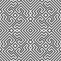 Abstract seamless geometric shape lines pattern vector