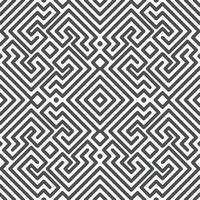 Abstract seamless geometric shape lines pattern vector