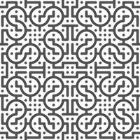 Abstract seamless geometric shape lines pattern vector