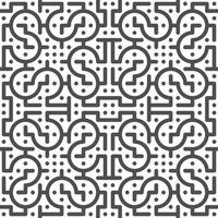 Abstract seamless geometric shape lines pattern vector