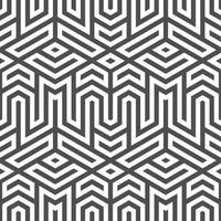 Abstract seamless geometric shape lines pattern vector