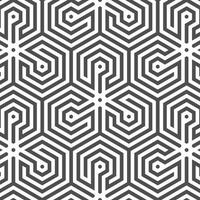 Abstract seamless geometric shape lines pattern vector