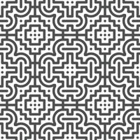 Abstract seamless geometric shape lines pattern vector