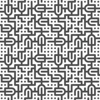 Abstract seamless geometric shape lines pattern vector