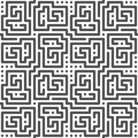 Abstract seamless geometric shape lines pattern vector