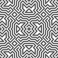 Abstract seamless geometric shape lines pattern vector