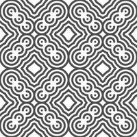Abstract seamless geometric shape lines pattern vector
