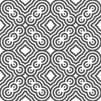 Abstract seamless geometric shape lines pattern vector