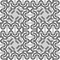 patrón de líneas de forma geométrica perfecta abstracta vector