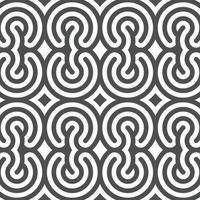 Abstract seamless geometric shape lines pattern vector
