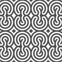 Abstract seamless geometric shape lines pattern vector