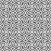 Abstract seamless geometric shape lines pattern vector