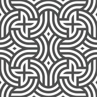 Abstract seamless geometric shape lines pattern vector