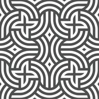 Abstract seamless geometric shape lines pattern vector