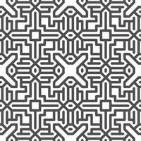 Abstract seamless geometric shape lines pattern vector