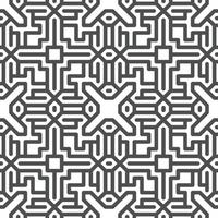 Abstract seamless geometric shape lines pattern vector