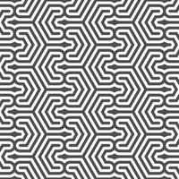 Abstract seamless geometric shape lines pattern vector