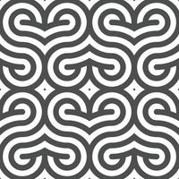 Abstract seamless geometric shape lines pattern vector