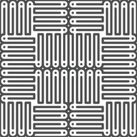 Abstract seamless geometric shape lines pattern vector