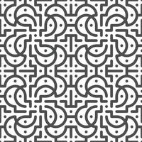 Abstract seamless geometric shape lines pattern vector