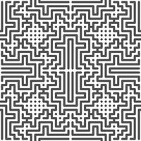Abstract seamless geometric shape lines pattern vector