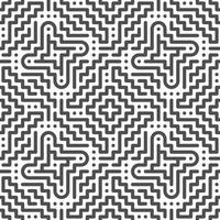 Abstract seamless geometric shape lines pattern vector