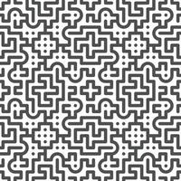 Abstract seamless geometric shape lines pattern vector