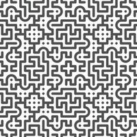 Abstract seamless geometric shape lines pattern vector