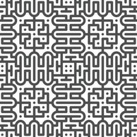 Abstract seamless geometric shape lines pattern vector