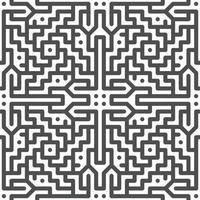 Abstract seamless geometric shape lines pattern vector