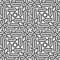 Abstract seamless geometric shape lines pattern vector