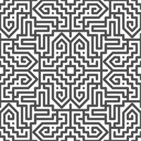 Abstract seamless geometric shape lines pattern vector