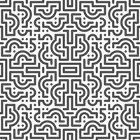 Abstract seamless geometric shape lines pattern vector
