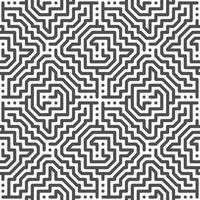Abstract seamless geometric shape lines pattern vector